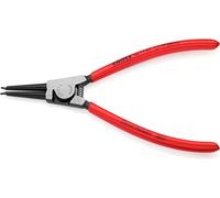 Knipex Pince pour circlips pour circlips extérieurs d'arbre noire atramentisée, gainées en plastique 180 mm 46 11 A2