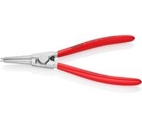 Knipex Pince Circlips DIN 5254 A - Chromée - Arbre:40-100mm - Pointes:2,3mm; Droites -Longueur : 210 mm - Robuste, Forgée, Pointes Solides Antidérapantes - 46 13 A3