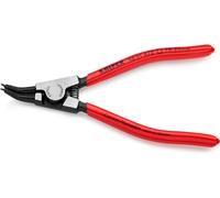 KNIPEX Pince Circlips DIN 5254 A et DIN 5254 B - Arbre: 10-25mm - Pointes: 1,3mm, Coudées à 45° -Longueur : 130 mm - Robuste, Forgée, Pointes Solides Antidérapantes- 46 31 A12