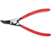 KNIPEX Pince Circlips DIN 5254 A et DIN 5254 B - Arbre: 19-60mm - Pointes: 1,8mm, Coudées à 45° -Longueur : 185 mm - Robuste, Forgée; Pointes Solides Antidérapantes - 46 31 A22
