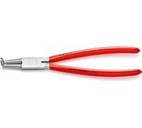KNIPEX Pince Circlips DIN 5256 D - Chromée - Alésage: 40-100mm - Pointes: 2,3mm; Coudées à 90° -Longueur : 215 mm - Robuste, Forgée, Pointes Solides Antidérapantes - 44 23 J31