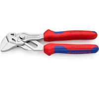Knipex Pince-clé pince et clé à la fois chromée, avec gaines bi-matière 150 mm 86 05 150