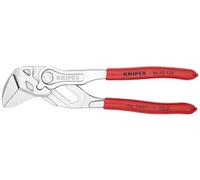 Knipex Pince-clé pince et clé à la fois chromée, gainées en plastique 150 mm 86 03 150