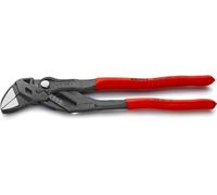 Knipex Pince-clé pince et clé à la fois grise atramentisée, gainées en plastique antidérapant 250 mm 86 01 250
