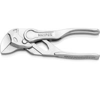 Knipex Pince-clé XS pince et clé à la fois chromée, surface rugueuse avec relief