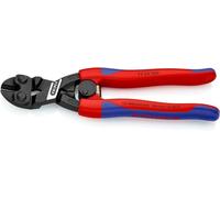 KNIPEX Pince coupante à ras démultipliée pour les métaux tendres et les plastiques avec gaines bi-matière minces 200 mm, 72 62 200