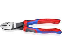 Knipex Pince coupante de côté à forte démultiplication avec poignées comfortables 200 mm, 74 02 200