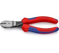 KNIPEX Pince coupante de côté à forte démultiplication avec poignées multimatières 160 mm, 74 12 160