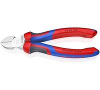 Knipex Pince coupante de côté chromée, avec gaines bi-matière 160 mm (carte LS/blister) 70 05 160 SB
