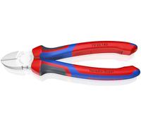 Knipex Pince coupante de côté chromée avec poignées comfortables 180 mm, 70 05 180