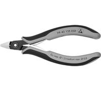 Knipex Pince coupante de côté de précision pour l'électronique ESD 79 42 125, 125 mm, 1 pièce