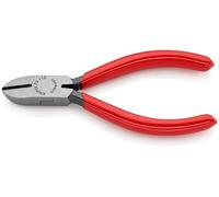 Knipex Pince coupante de côté noire atramentisée, gainées en plastique 110 mm 70 01 110