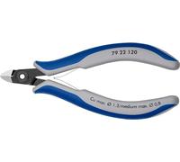 Knipex 79 22 120 pour l'électronique et la mécanique de précision Pince coupante diagonale sans facette 120 mm