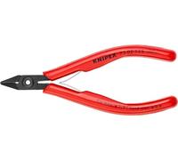 Knipex Pince coupante de côté pour l'électronique brunie, avec gaines en plastique 125 mm (carte LS/blister) 75 02 125 SB