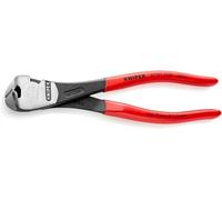 KNIPEX Pince coupante de devant à forte démultiplication gainées en plastique 200 mm, 67 01 200