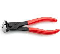 Knipex Pince coupante de devant noire atramentisée, gainées en plastique 160 mm 68 01 160