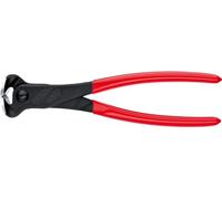 Knipex Pince coupante de devant noire atramentisée, gainées en plastique 200 mm 68 01 200