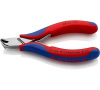 Knipex Pince coupante de devant pour l'électronique, 64 32 120 | Avec poignées multimatières 120 mm