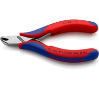 Knipex Pince coupante de devant pour l'électronique avec gaines bi-matière 115 mm (carte LS/Blister) 64 42 115 SB