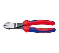 Knipex Pince coupante de côté 74 02 180 SB – 180 mm, forte démultiplication, poignées confortables