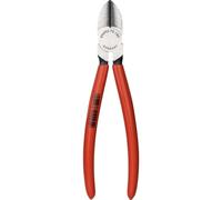 Knipex Pince coupante de côté noire atramentisée, gainées en plastique 180 mm 70 01 180 EAN
