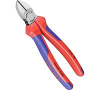 KNIPEX 70 02 180 Pince coupante de côté avec poignées Confort atramentisée noire 180 mm
