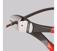 Knipex Pince coupante DIN ISO 5749 longueur 200mm noir atramenté poli 2K-Hüllen - 74 02 200 SB