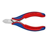 Knipex – Pinces coupantes de côté pour l’électronique – Avec charnière entrepassée – Quantité 1