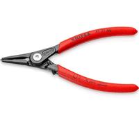 KNIPEX Pince de précision pour Circlips DIN 5254 A - Arbre: 3-10mm - Pointes: 0,9mm; Droites - Long, : 140 mm - Protection Contre Distorsion - Réglage par vis à six pans creux - 49 31 A0