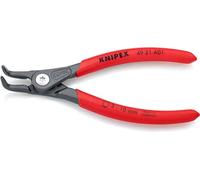 KNIPEX Pince de précision pour Circlips DIN 5254 B - Arbre: 3-10mm - Pointes: 0,9mm; Coudées à 90° -Longueur : 130 mm - Très Résistante en Usage Continu - 49 21 A01