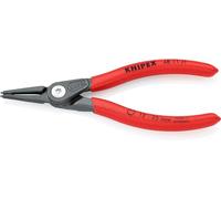 KNIPEX Pince de précision pour Circlips DIN 5256 C - Alésage: 12-25mm - Pointes: 1,3mm, Droites -Longueur : 140 mm - Très Résistante en Usage Continu SC - 48 11 J1 SB