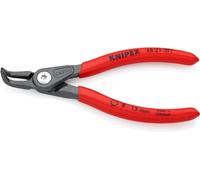 KNIPEX Pince de précision pour Circlips DIN 5256 D - Alésage: 8-13mm - Pointes: 0,9mm; Coudées à 90° -Longueur : 130 mm - Très Résistante en Usage Continu SC - 48 21 J01 SB