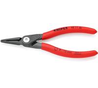 KNIPEX Pince de précision pour circlips pour circlips, 48 11 J0 SB | Intérieurs d'alésage sur carte LS gaines PVC anti-dérapantes