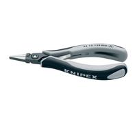 Knipex 34 12 130 ESD antistatique (ESD) Pince à becs plats droite Acier Chrome-Vanadium pour roulement à billes 135 mm