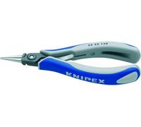 Knipex Pince de préhension de précision pour l’électronique brunie, avec gaines bi-matière 135 mm 34 32 130