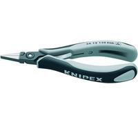 Knipex Pince de préhension de précision pour l’électronique ESD brunie, avec gaines bi-matière 135 mm 34 12 130 ESD