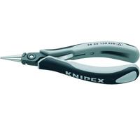 Knipex Pince de préhension de précision pour l’électronique ESD brunie, avec gaines bi-matière 135 mm 34 32 130 ESD