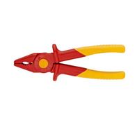 Knipex Pince de préhension en plastique isolante plastique avec zone en plastique souple assurant une bonne prise en main 180 mm, 98 62 01