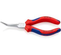 Knipex Pince à becs pointus 31 25 160 – coudée à 45° chromée, poignées multimatières 160 mm