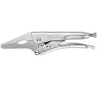 Knipex Pince demi-ronde avec tranchant, 25 01 125 | (pince radio) gainées en plastique 125 mm
