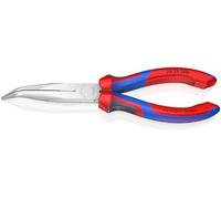 Knipex Pince demi-ronde avec tranchant (pince bec de cigogne) chromée, avec gaines bi-matière 200 mm 26 25 200