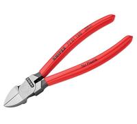 KNIPEX Pinces coupantes de côté pour plastique sur carte LS gainées en plastique 160 mm, 72 01 160 SB