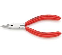 Knipex pince électronique DIN ISO 9655 longueur 125mm plat-rond recouvert de plastique - 37 33 125