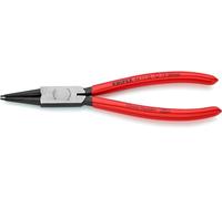 KNIPEX Pince pour circlips pour circlips intérieurs d'alésage sur carte LS gainées en plastique 180 mm, 44 11 J2 SB