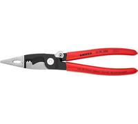 Knipex Pince pour installations électriques noire atramentisée, gainées en plastique 200 mm (carte LS/blister) 13 91 200 SB