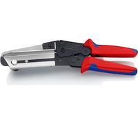 Knipex Pince pour plastique et goulottes PVC brunie, avec gaines bi-matière 275 mm 95 02 21