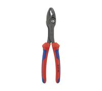 KNIPEX TwinGrip Pince multiprise frontale, 200 mm, 4-22 mm, préhension frontale et latérale, articulation entrepassée avec bouton-poussoir, 82 02 200