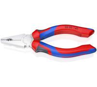 Knipex Pince universelle 03 05 140 chromée avec gaine 140 mm DIN ISO 5746