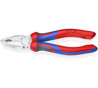 Knipex Pince universelle 03 05 180 – chromée, gaines bi-matière – 180 mm