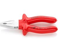 Knipex Pince universelle chromée, isolées par surmoulage, certifiées VDE 160 mm 03 07 160